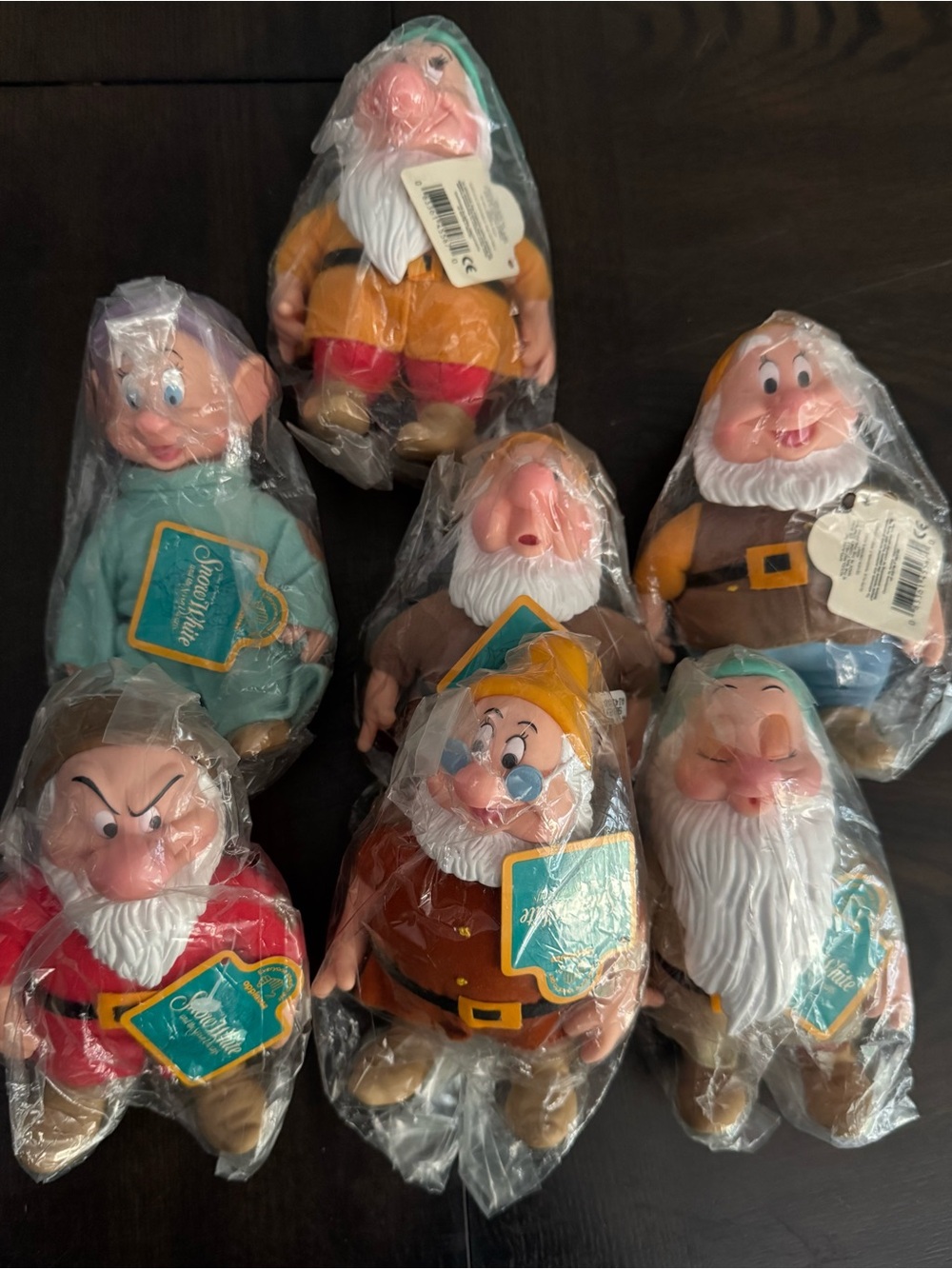 Disney Snow White Seven Dwarfs Plush Toy Set - Multicolor